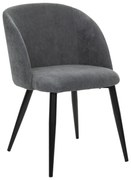 Трапезен стол atmosphera Celeste, Корд - Тъмносив