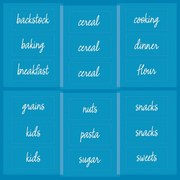 IDesign Home Edit стикери за храна - iDesign/The Home Edit