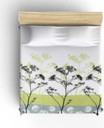 Лека памучна покривка за двойно легло Зелена, 200 x 230 cm Belezza - Mijolnir