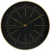 Стенен часовник atmosphera Edith, Ø30 см, Златна пластмаса