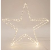 LED външна коледна декорация 120xLED/2,1W/230V IP44 топла бяла звезда 46 см