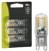К-кт 3 бр. LED крушки G9/2,5W/230V 3000K