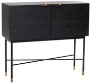 Чекмеджета от черен ясен Норма - Hübsch