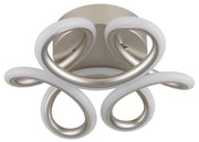 Globo 67386-24S - LED таванно осветително MELISAND 24W/230V, Ø 26 см, мат хром