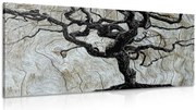 Картина на платно – Абстрактно дърво на дърво