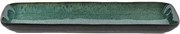 Керамичен поднос за сервиране 14x38 cm Gastro Green/Black – Bitz