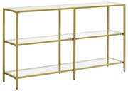 Странична масичка LUVOR в златисто