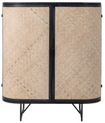 Бамбуково шкафче в естествен цвят 92x105x36,5 cm Ember – Bloomingville