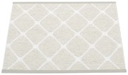 Светлосив и кремав килим за открито и закрито 70x60 cm Rex Fossil – Pappelina