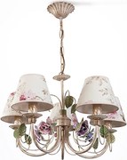 Полилей на верижка CAMELLIA 5XE14/40W/230V 47 cm