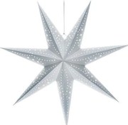 Solight 1V294 - LED коледна украса 20xLED/2xAA топла бяла сребърна звезда