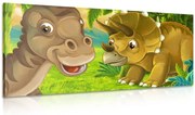 Картина на платно – Весели динозаври