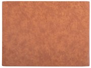 Оранжево-кафява подложка от изкуствена кожа Правоъгълник, 33 x 45 cm Troja - ZicZac