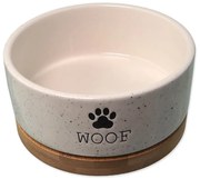 Керамична купа за куче ø 13 cm Dog Fantasy WOOF – Plaček Pet Products