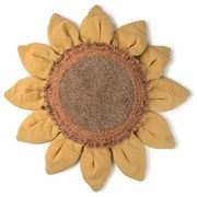 Памучна детска възглавница 90x90 cm Sunflower – Lorena Canals