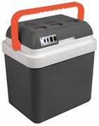 Хладилна кутия Oliver Voltz OV51448A24, 24 литра, DC 12V/220-240V, Отопление 50C, Oхлаждане 13-18C, Сив/оранжев