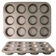 Алуминиева форма за мъфини 12бр. OUTPERFORM 620 CN-(A0194) - Horecano