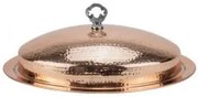 Horecano - Плато овал с капак и медно покритие 45x35cm-CHARM-(SG-84671(A)