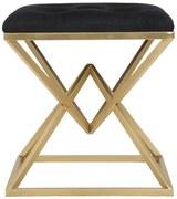 Стол в черно и златно Piramid - Mauro Ferretti