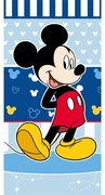 Синя хавлиена детска кърпа 70x140 cm Mickey - Jerry Fabrics