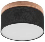 Brilagi - LED Плафон BELLADONNA 1xE27/15W/230V черен/дъб