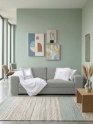 Диван Fantasy двуместен-145φ 90β εκ.-Γκρι Anoixto