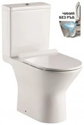 Моноблок ICC 7937P NANO, седалка и капак, порцелан, бял гланц, 80x63x38см