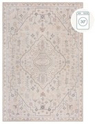 Кремав килим подходящ за пране 152x230 cm Teo Traditional – Flair Rugs
