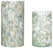 Стъклени ръчно изработени вази в комплект 2 бр. (височина 37 cm) Libra – Hübsch