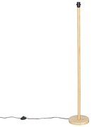 Рустикална подова лампа дърво без абажур - Mels