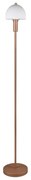 Подова лампа бронзова със стъклен абажур (височина 120 cm) Glenn – Trio