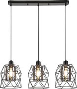 Rabalux Emrys Висящи осветителни тела IP20 E27 3x MAX 40W K 72113