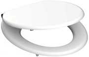 Schütte 84100-A - Тоалетна седалка WHITE SoftClose, MDF, дърво