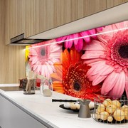 Флорален гръб за кухня - Гербери