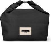 Изолирана чанта за обяд Black+Blum LBB018, 6.7 л, 33.5х15.5х31 см, Водоотблъскваща, Навиваща се, Каишка за носене, Без BPA, Черен