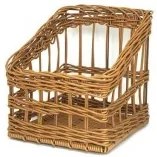 Панер водоустойчив PVC правоъгълен 35x28x18x30см тик GCC (674521) - Horecano