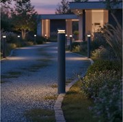 Ideal Lux - LED Екстериорна лампа BOEING LED/14W/230V 100 см IP65 антрацит