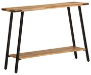 373615 vidaXL Конзолна маса, 110x30x75 см, масивно мангово дърво