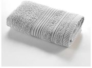 Светлосива памучна кърпа от тери 30x50 cm Tendresse – douceur d'intérieur