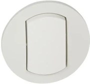 Legrand Лицев панел за ключ IP44 цвят бял Celiane  - 067801