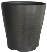 Саксия Gardenya - 24.5 х 25см - Черна