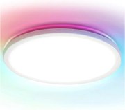 BRILAGI - LED RGBW Димируемо таванно осветително тяло VIBE LED/36W/230V 3000-6500K бяло + дистанционно