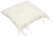 Възглавница за стол atmosphera Soana, 38x38 cm - Слонова кост