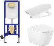 Комплект Duplo Neo 4 в 1, Ona Compact Rimless + бутон по избор, A890030020 + A346688000 + A801E22001