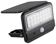 Rabalux 77040 - LED соларен стенен фенер FLAXTON LED/7W/3,7V IP54 черен