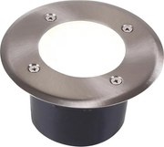 LED Лампа за алея MIVO LED/3W/230V Ø 12 см IP67 матов хром