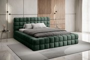 Тапицирано легло Dagmar-Prasino-140 x 200