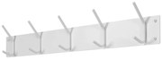 Бяла метална стенна закачалка 70 cm Fusion – Spinder Design