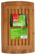Бамбукова дъска за хляб с решетка 27x42x1,9см (A2207)