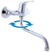 RAV Slezák SA001.5/21 - Смесител за мивка/умивалник SAZAVA, лъскав хром